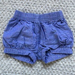 Tea collection, baby girl shorts 3 to 6 months